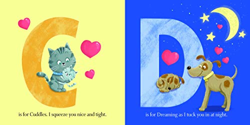 The ABCs of Love: Learn the Alphabet and Share Your Love with this Adorable Animal Board Book for Babies and Toddlers