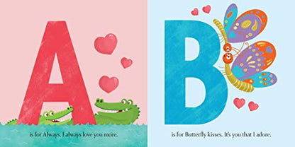 The ABCs of Love: Learn the Alphabet and Share Your Love with this Adorable Animal Board Book for Babies and Toddlers