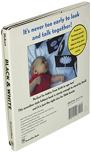 Black & White Board Book: A High Contrast Book For Newborns