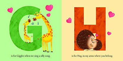 The ABCs of Love: Learn the Alphabet and Share Your Love with this Adorable Animal Board Book for Babies and Toddlers