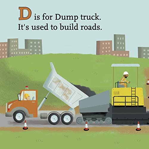 The ABCs of Trucks, Boats, Planes, and Trains: A Rhyming Alphabet Board Book Filled With Things That Go