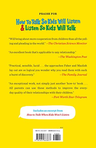 How to Talk So Kids Will Listen & Listen So Kids Will Talk (The How To Talk Series)