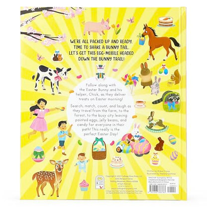 I Spy With My Little Eye Easter Hop & Find - Kids Search, Find, and Seek Activity Book, Ages 3, 4, 5, 6+