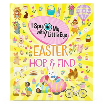 I Spy With My Little Eye Easter Hop & Find - Kids Search, Find, and Seek Activity Book, Ages 3, 4, 5, 6+