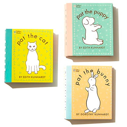 Pat the Bunny: First Books for Baby (Pat the Bunny): Pat the Bunny; Pat the Puppy; Pat the Cat (Touch-and-Feel)