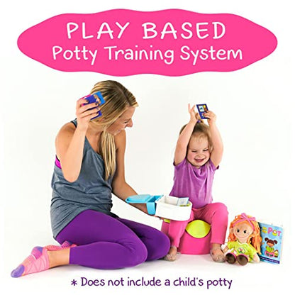 Potty Training with Tot On The Pot, Complete System Includes Parent's Guide, Children's Book, Potty Doll, Toy Potty & Activity Reward Cards, Pediatrician Recommended & Play Based Learning (Katie)