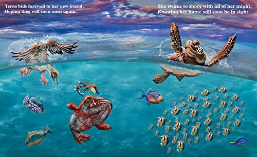 Dreaming of the Ocean (An educational children's picture book about sea creatures, including turtles, fish, giant squid, anglerfish, and whales - a great bedtime / good night story for kids)