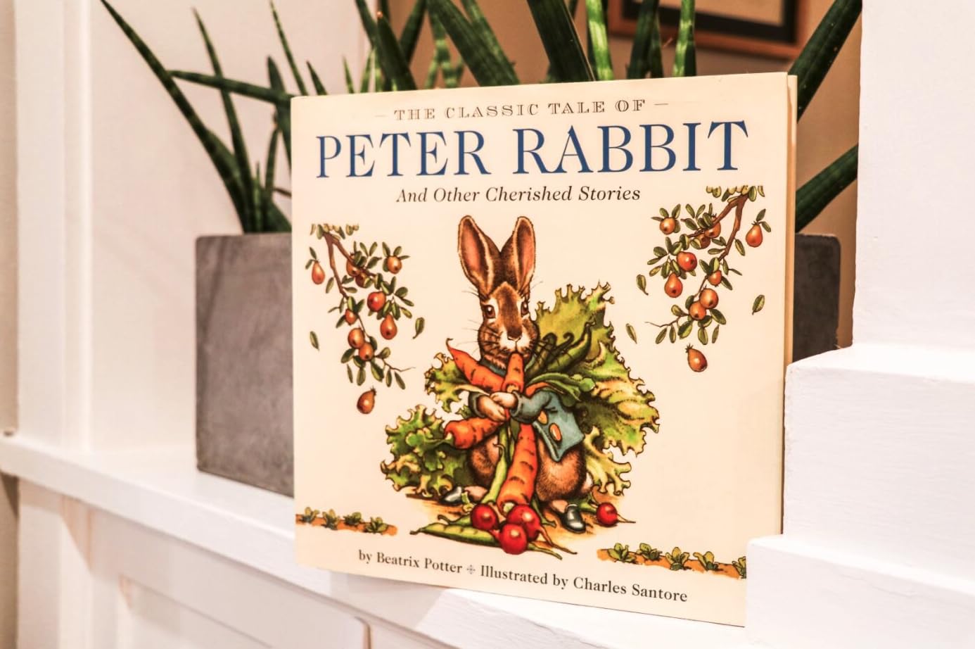 The Classic Tale of Peter Rabbit Hardcover: The Classic Edition by The New York Times Bestselling Illustrator, Charles Santore (Charles Santore Children's Classics)