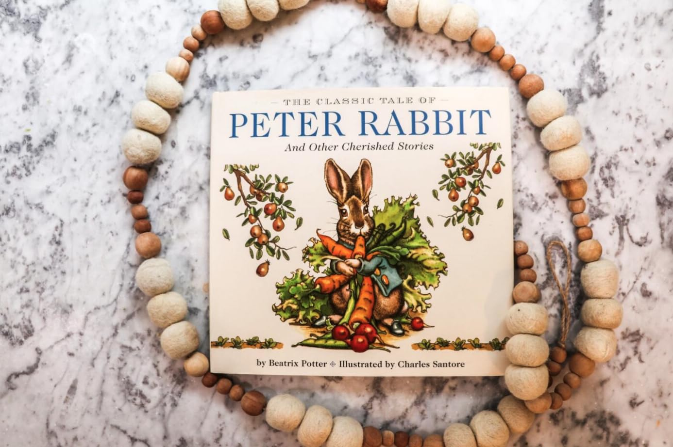 The Classic Tale of Peter Rabbit Hardcover: The Classic Edition by The New York Times Bestselling Illustrator, Charles Santore (Charles Santore Children's Classics)