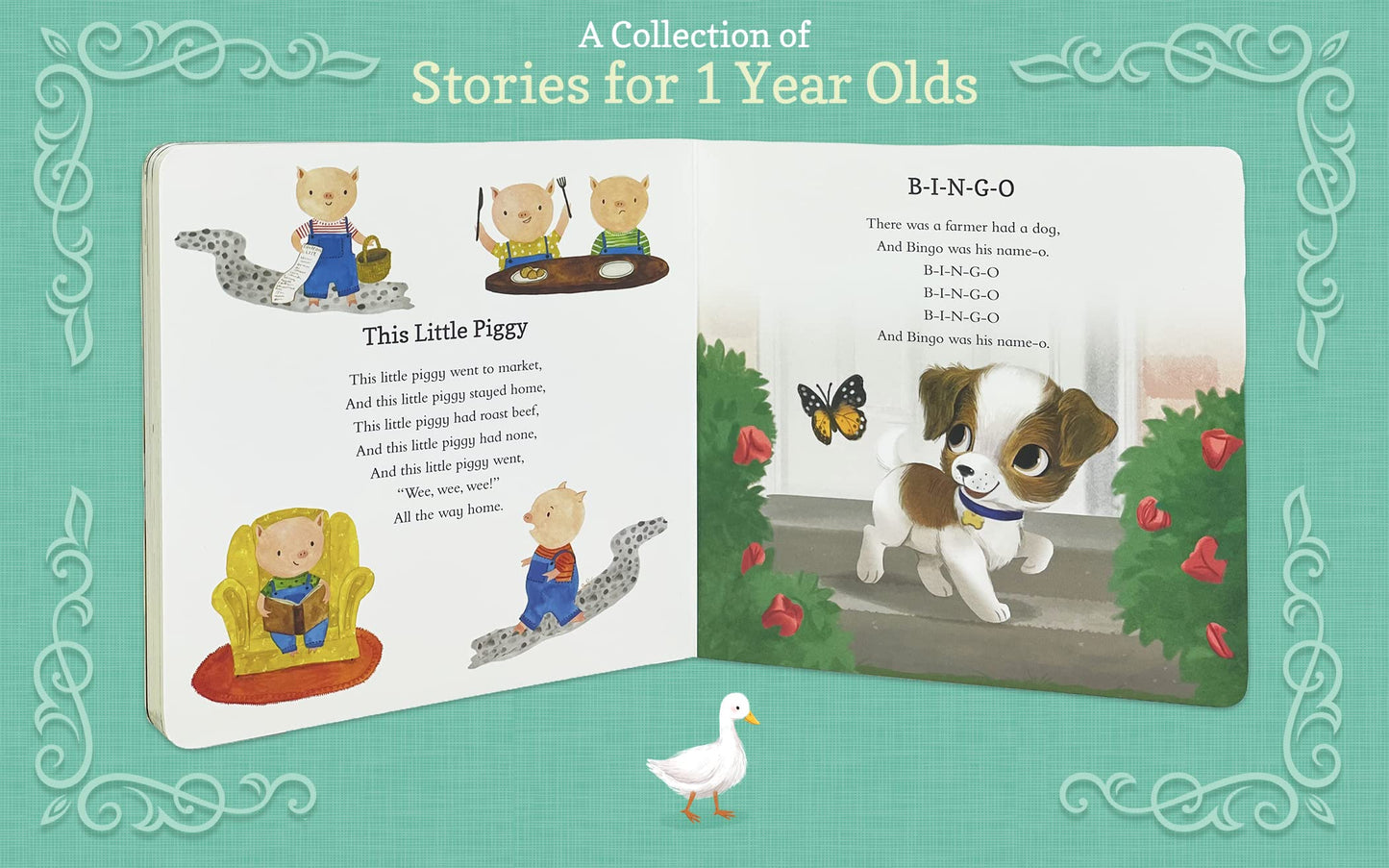 A Collection of Stories for 1-Year-Olds - Nursery Rhymes and Short Stories to Read to Your Babies and Toddlers