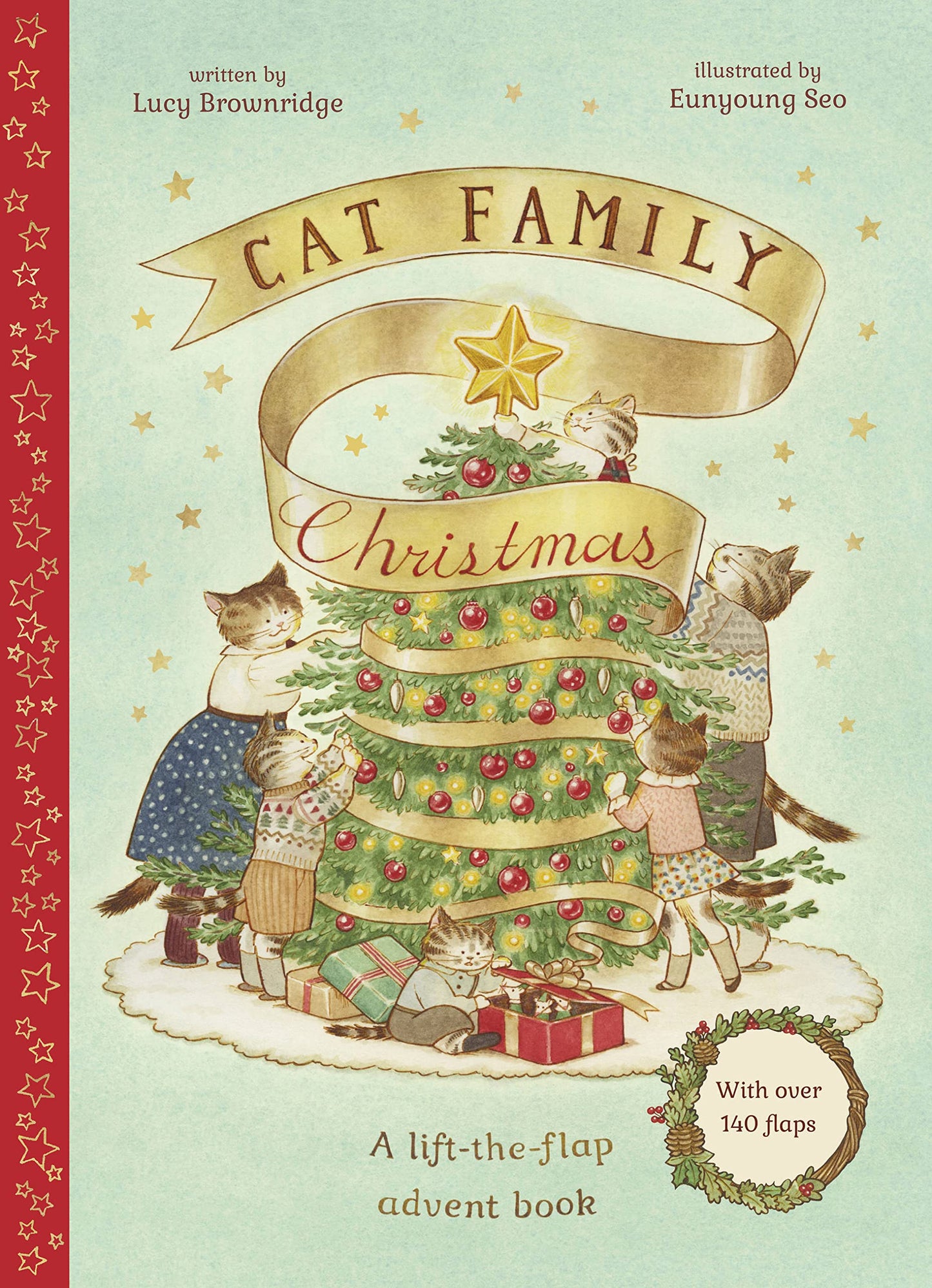 Cat Family Christmas: A lift-the-flap advent book - With over 140 flaps (The Cat Family, 1)